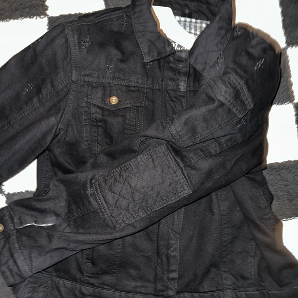 Motorcycle Denim Jacket - Picture 15 of 15